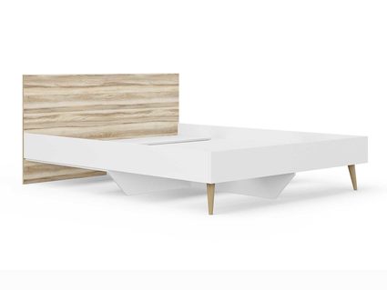 Кровать Сонум Ines Ясень ориноко + белый 160х190