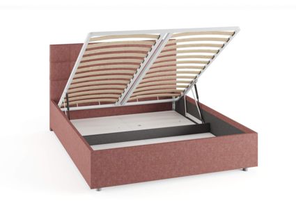 Кровать Сонум Tivoli Эвита Пепельный (с подъемным механизмом) 120х190