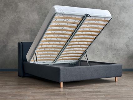 Кровать Сонум Barcelona Кашемир Бежевый (с подъемным механизмом) 180х190