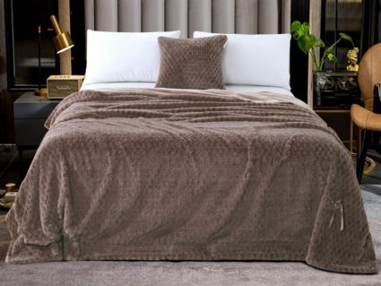 Покрывало Софи де Марко Аврил (мокко) 160х220