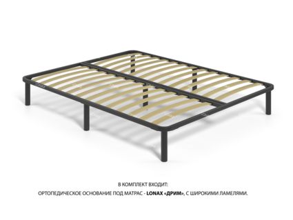 Кровать Lonax Аврора велюр Dolly-1 140х190