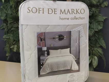 Покрывало Софи де Марко Деметра (стоун) 160х220