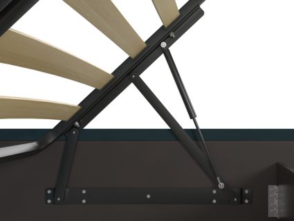 Кровать Lonax Аврора велюр Dolly-2 (с подъемным механизмом) 180х190